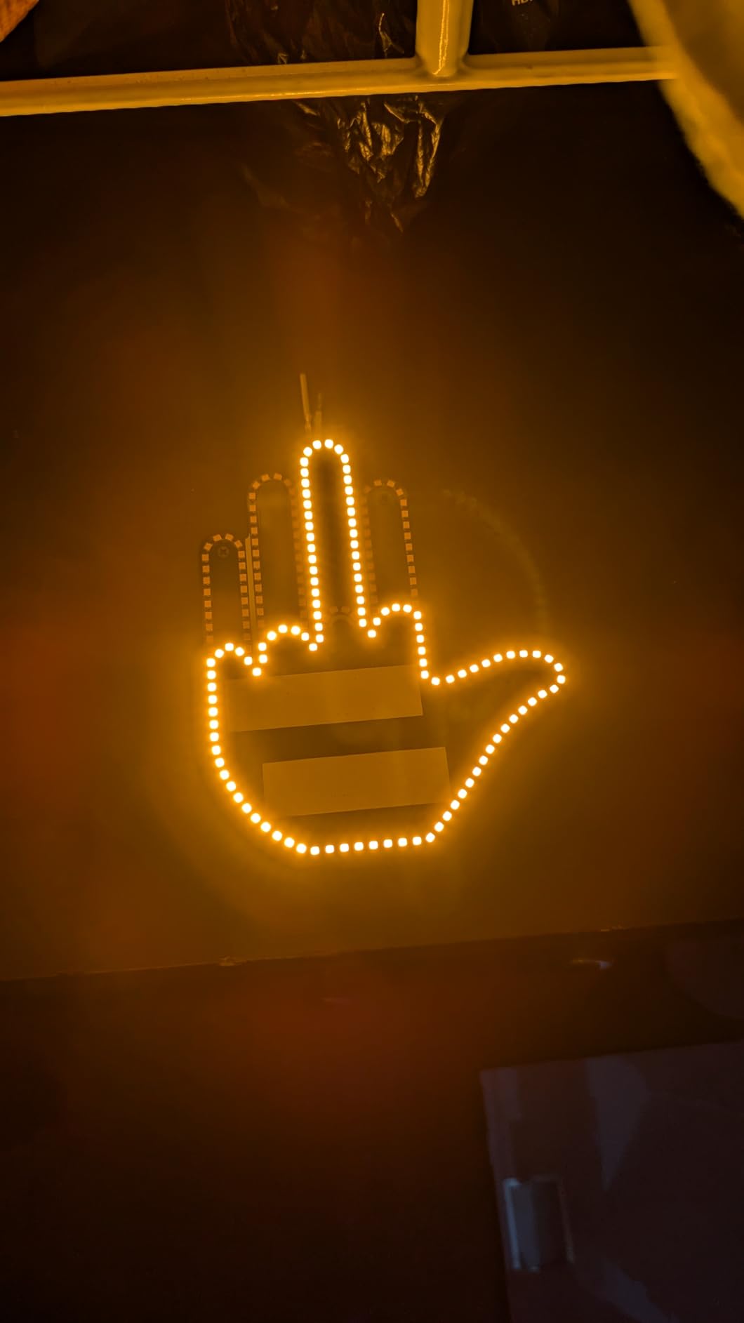 Led Hand Point Sign GestuGlow - LED Finger Light for Cars | Spot Foul - Official Store