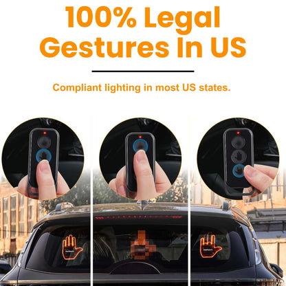 GestuGlow - Led Hand Sign