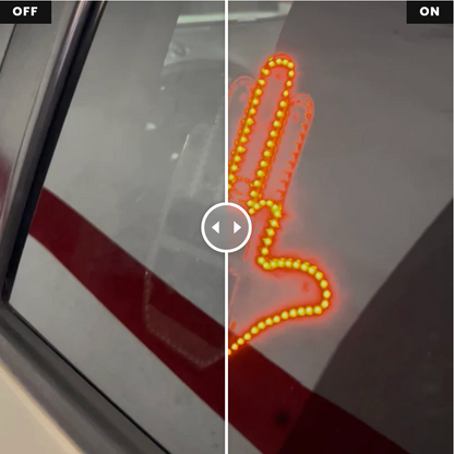 GestuGlow - LED Finger Light for Cars