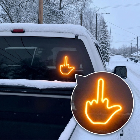 GestuGlow - LED Finger Light for Cars